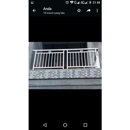 Jual pagar besi minimalis dan stainlis | Shopee Indonesia