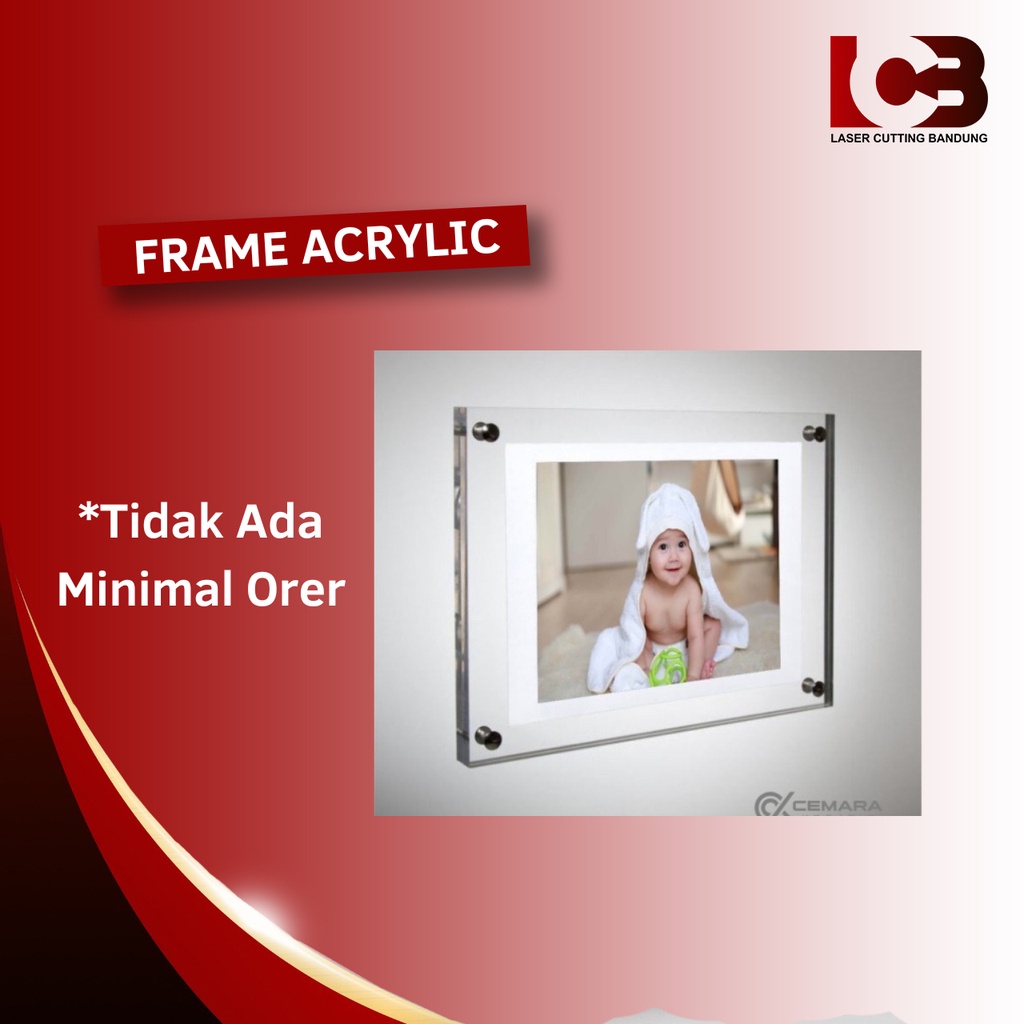 Jual Frame Photo Akrilik Akrilik Frame Variant Bisa Custom Shopee