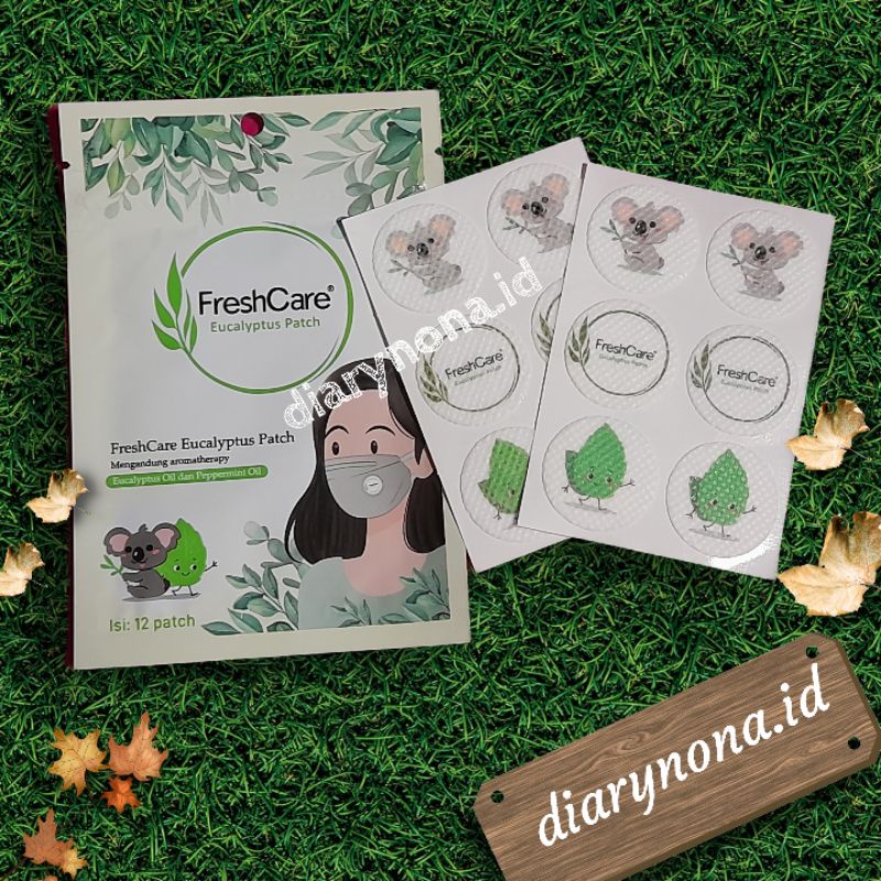 Jual Stiker Masker FreshCare Eucalyptus Isi 6 Dan 12 | Shopee Indonesia