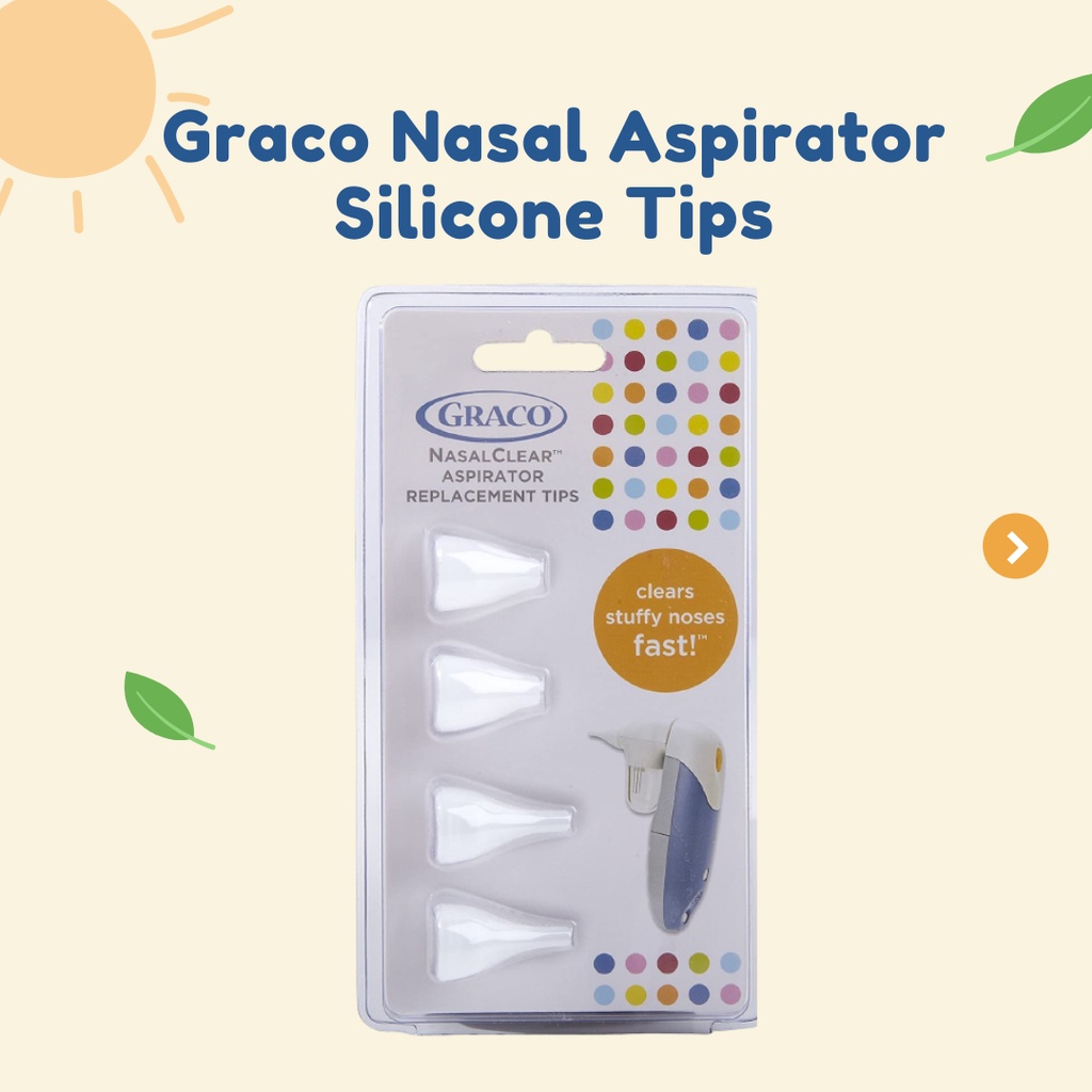 Graco nasal best sale aspirator tips