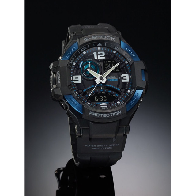 Jual Casio G-Shock Sky Cockpit GA-1000-2BJF Aviator | Shopee Indonesia