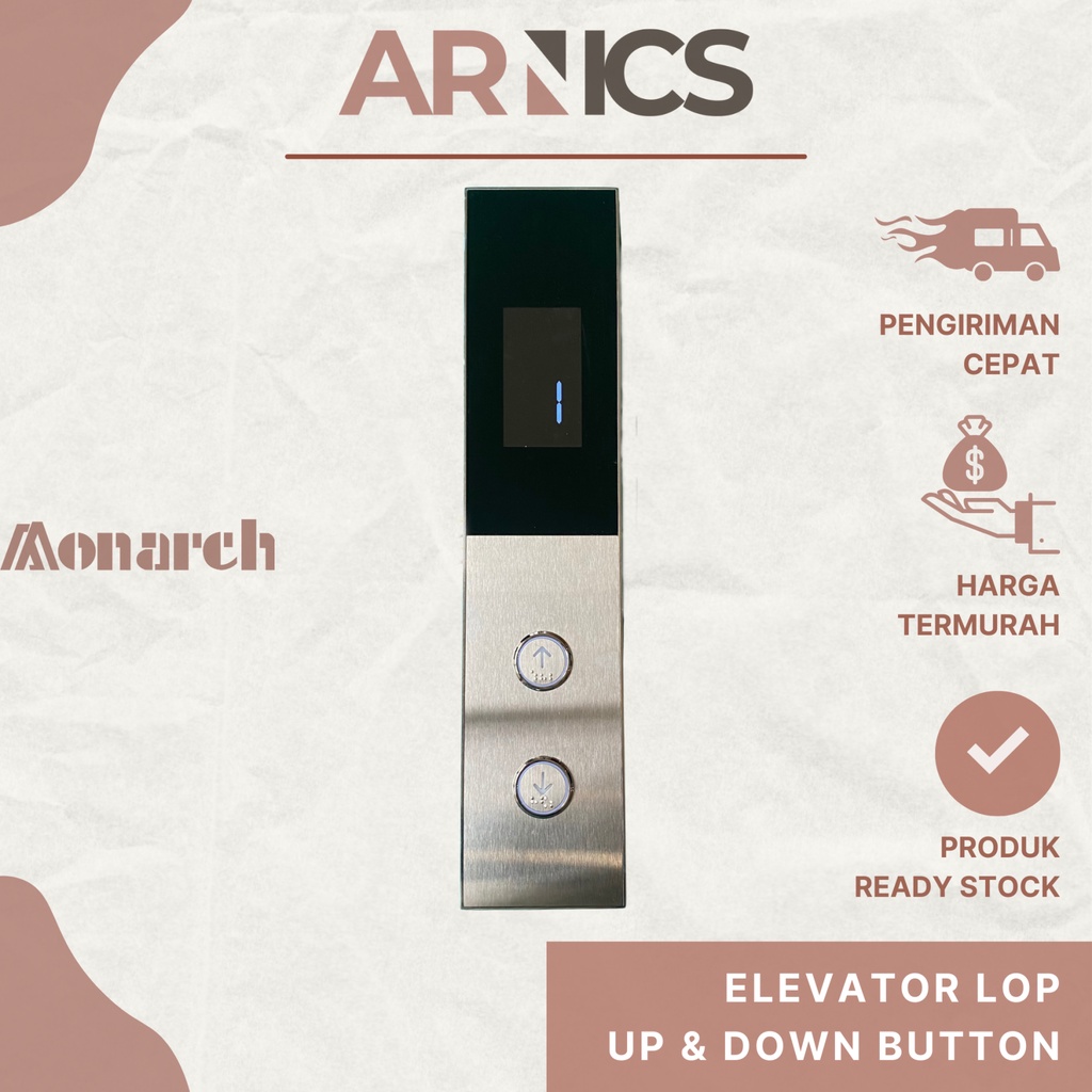 Jual Elevator LOP Monarch Up Button / Down Button / Up and Down Button ...