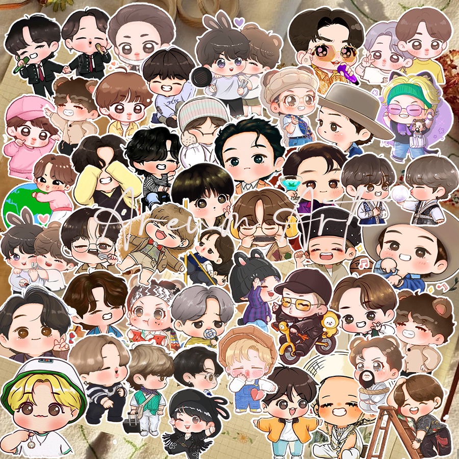 Jual Pcs Sticker Bts Kpop Army Tinytan Bangtan Cute Cartoon Vol Shopee Indonesia