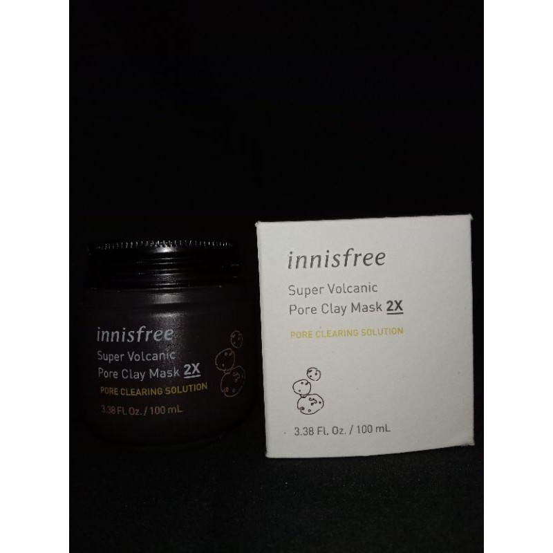 Jual PL MASKER INNISFREE SUPER VOLCANIC PORE CLAY MASK 2X | Shopee ...