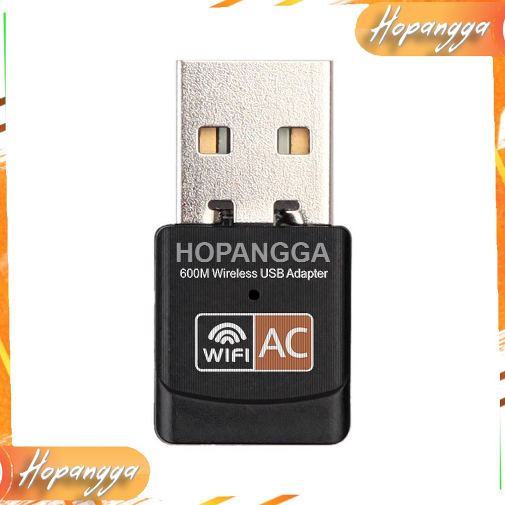 Jual USB Wifi AC 2,4/5Ghz Wireless Adapter 600Mbps Dual Band Dongle ...