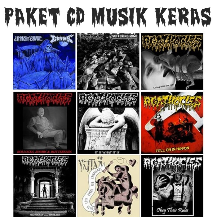 Jual Paket CD Grindcore Hardcore Thrash (Pakai Jewelcase) | Shopee ...