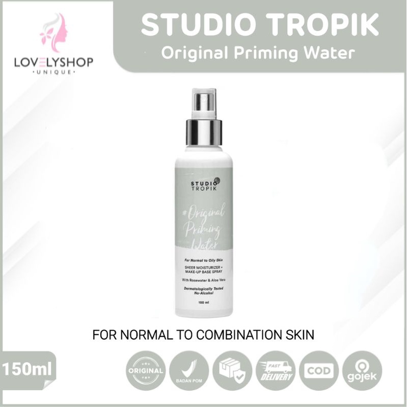 Jual STUDIO TROPIK Original Priming Water (150ml) Face Mist Setting ...