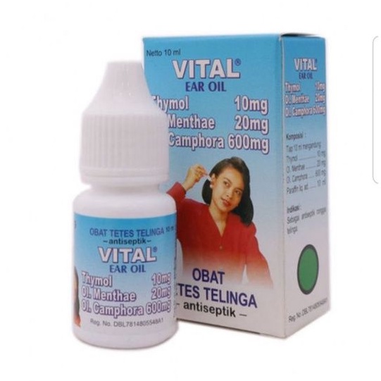 Jual Vital Ear Oil Tetes Telinga Antiseptik Shopee Indonesia