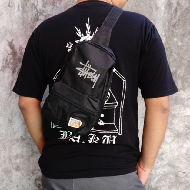 Stussy troops body bag hotsell