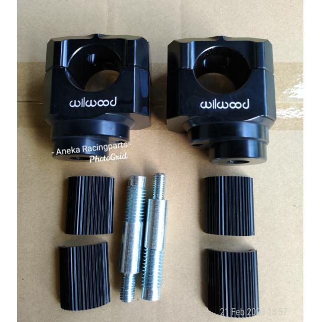 Jual Riser stang kaki satu 1 crf klx dll willwood / raiser stang kaki 1 ...
