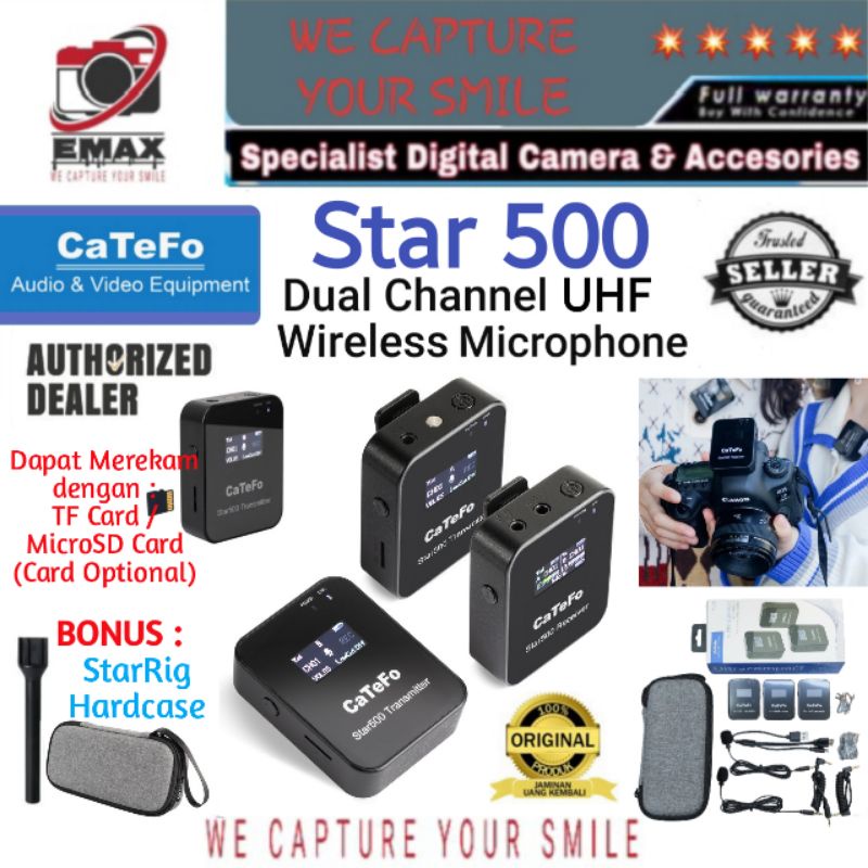 StarGrip-NATO Camera Side Handles - Pair Of 360 Adjustable Grips For DSLR Smartphone IPad