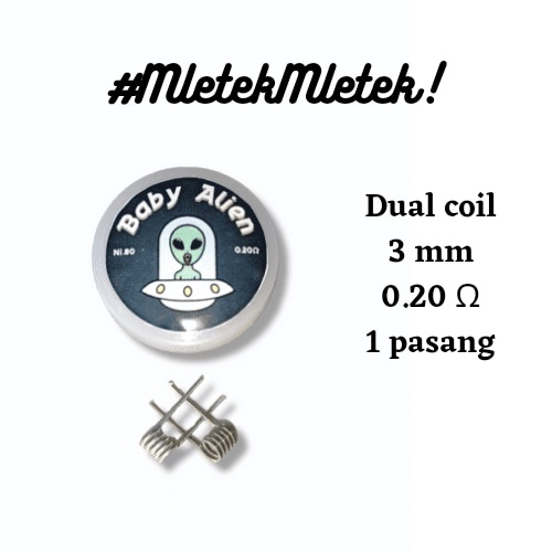 Jual COIL COILS BABY ALIEN FUSE CLAPTON VAPE VAPOR MLETEK KRETEK