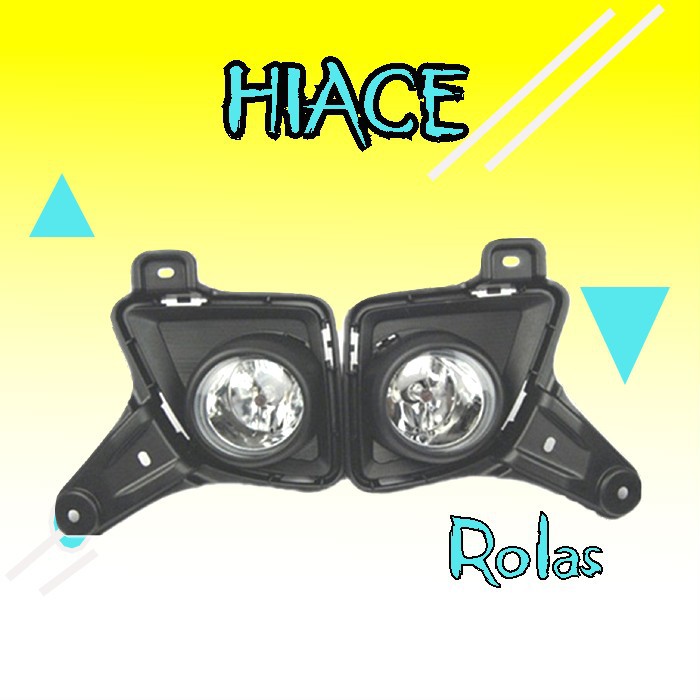 Jual Fog Lamp Toyota Hiace Hi Ace Lampu Kabut Bumper