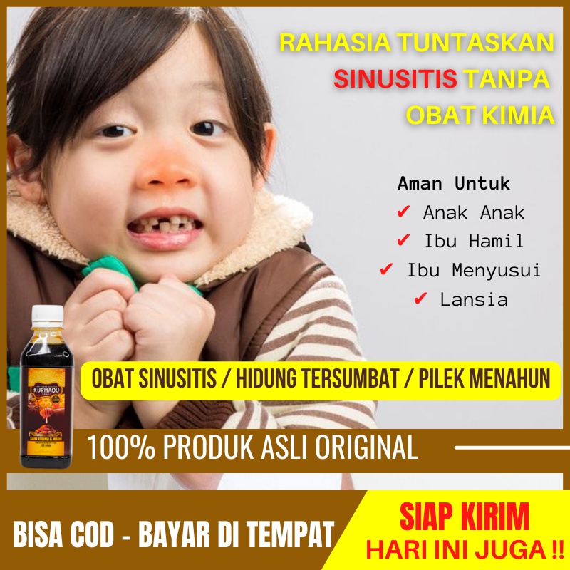 Jual Obat Sinusitis, Hidung Tersumbat, Pilek Menahun, Hidung Bau Busuk