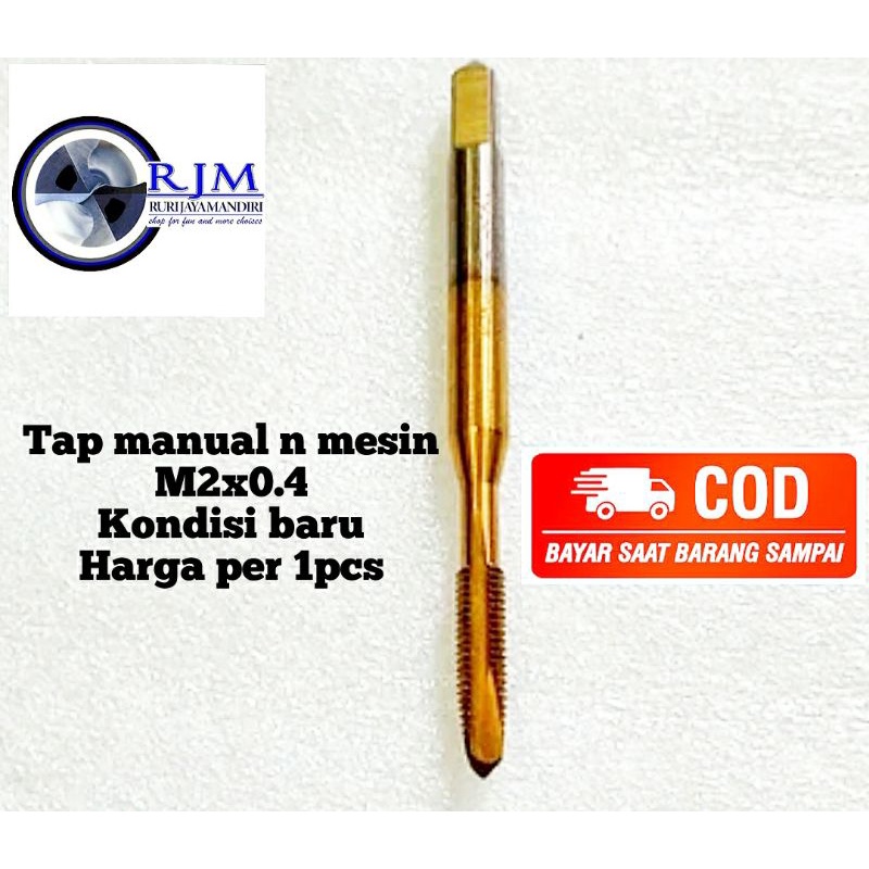 Jual tap hand tap tap mesin tap PO tap pointed m2x0.4 bukan yamawa OSG
