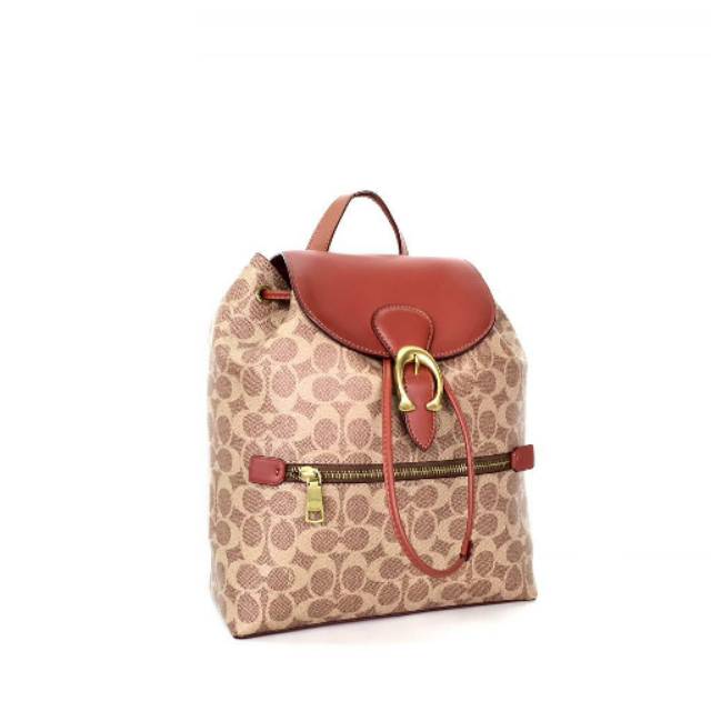 Jual Coach Evie Backpack In Signature Shopee Indonesia