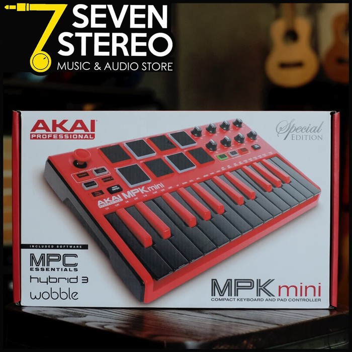 Jual Akai MPK Mini MK3 Limited Edition RED Controller | Shopee Indonesia