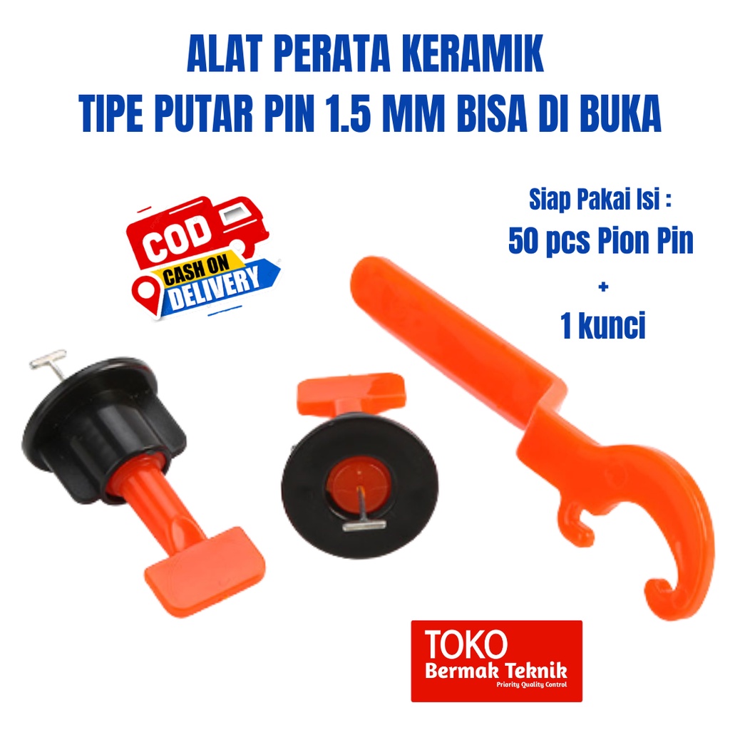 Jual Alat Perata Keramik Pin Tipe Putar Alat Pasang Keramik Nat