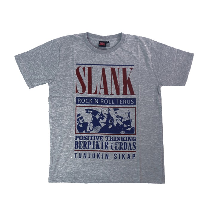 Jual T-shirt Rock n Roll Grey (Official Merchandise Slank) | Shopee ...