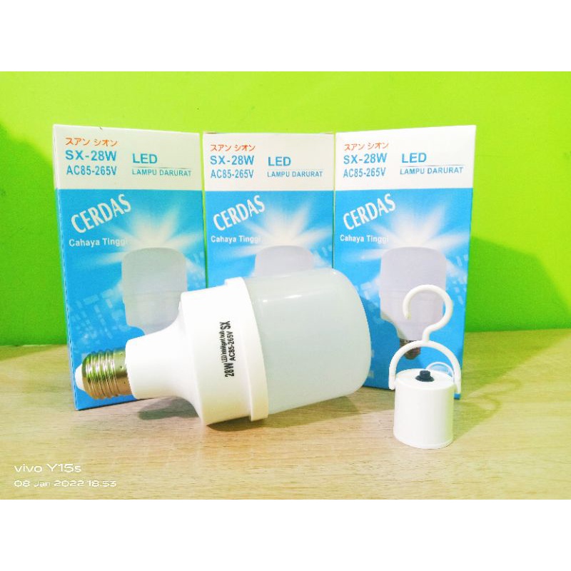 Jual LAMPU EMERGENCY LED SX [28-WATT] /BHOLAM EMERGENCY LED | Shopee ...