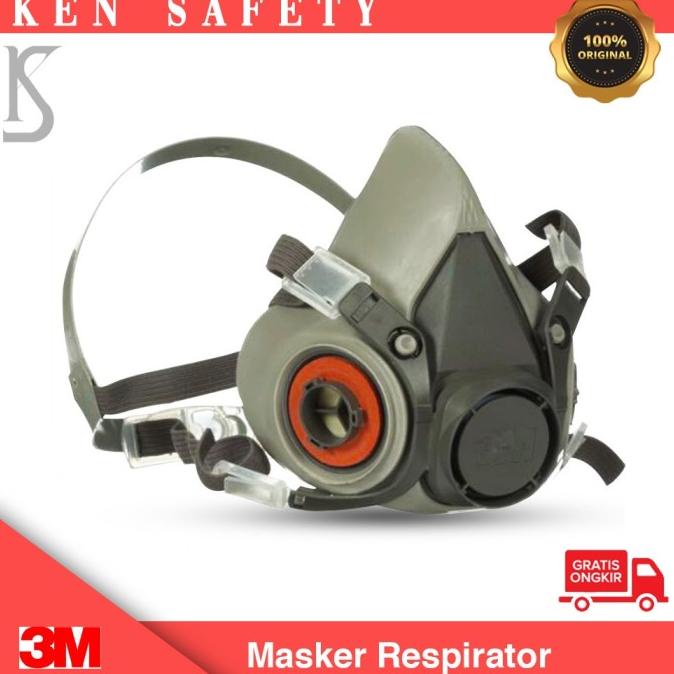 Jual Masker 3m 6200 Half Facepiece Reusable Respirator 90 Kensafety Dijamin Shopee Indonesia