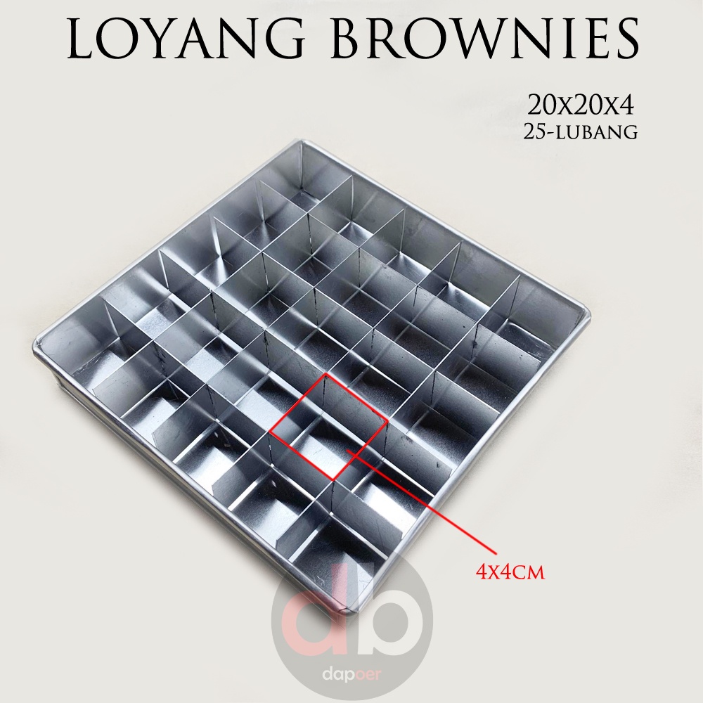 Jual Loyang Sekat Brownies Shopee Indonesia