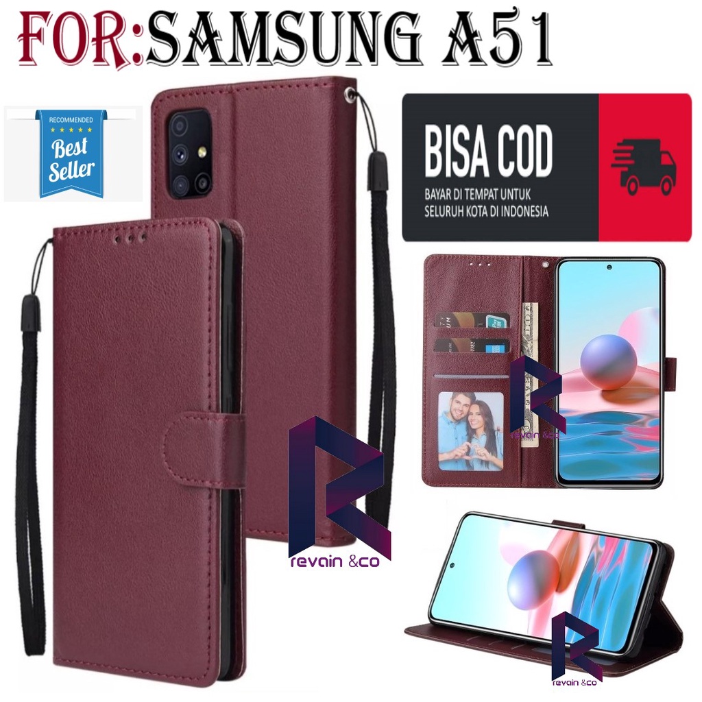 Phone Cover Flip Case For Samsung A51 Casing SAMSUNG A51 Model
