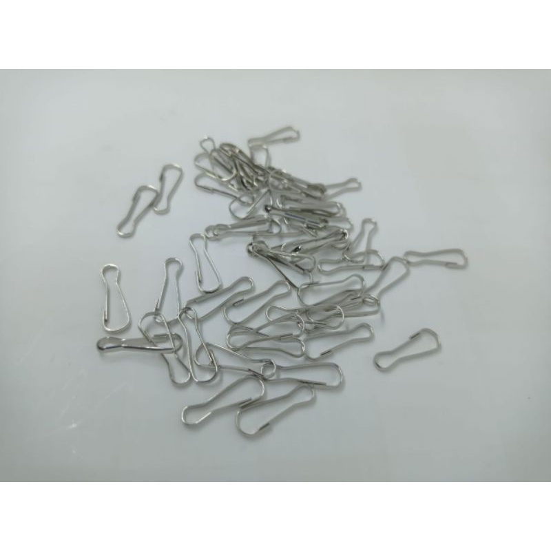 Jual Kait piting 17mm silver (24 pcs) | Shopee Indonesia