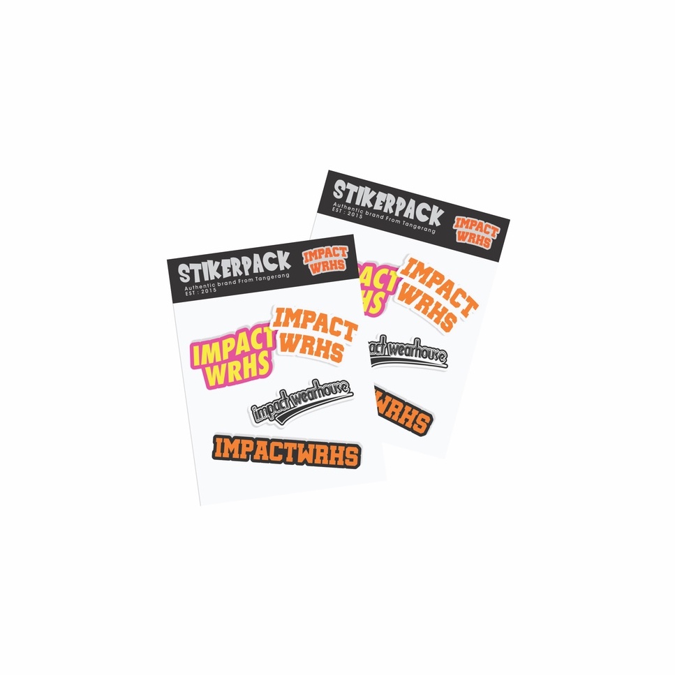 Jual IMPT WRHS | Sticker Pack Original Brand | Shopee Indonesia