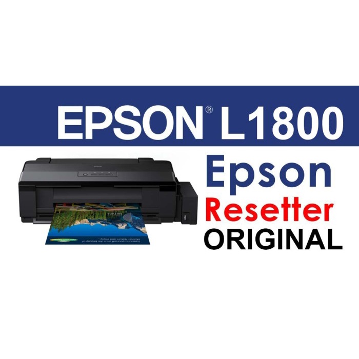 Jual Epson L1800 Resetter Waste Ink Pad Counter Original Shopee Indonesia