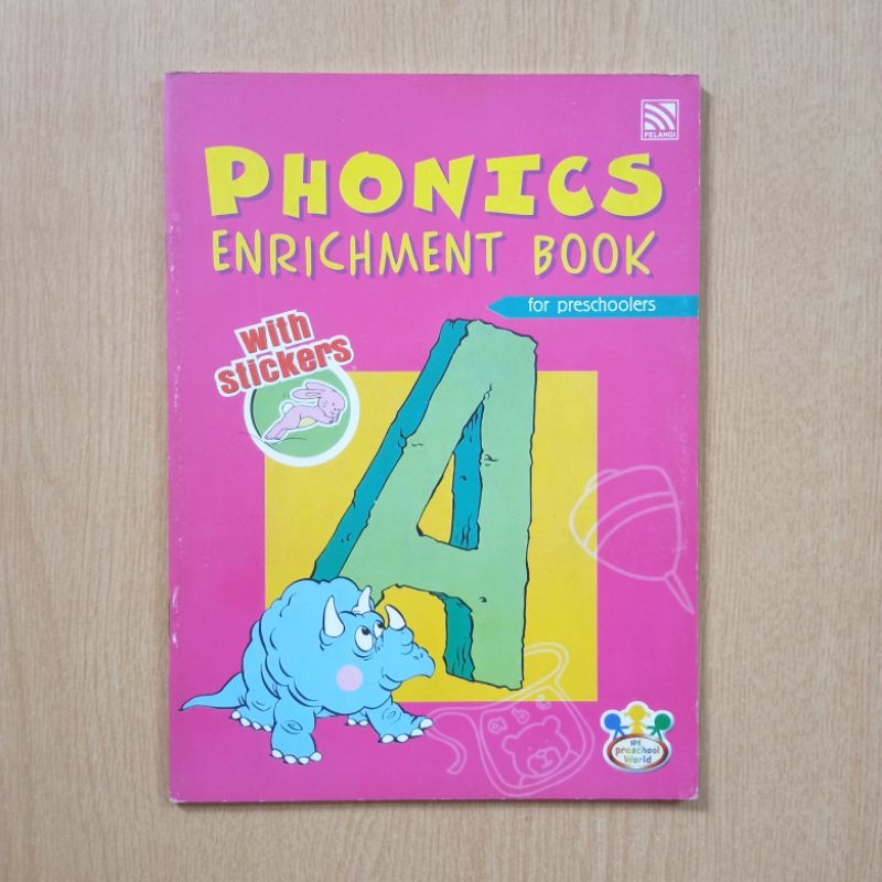 Jual Phonics Enrichment Book for Preschool A & B (with Sticker
