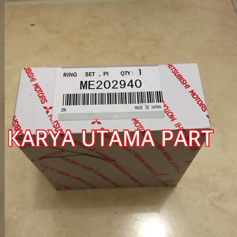 Jual Ring piston 4m40 3mm L200 strada 2800cc double cabin triton 2800cc ...
