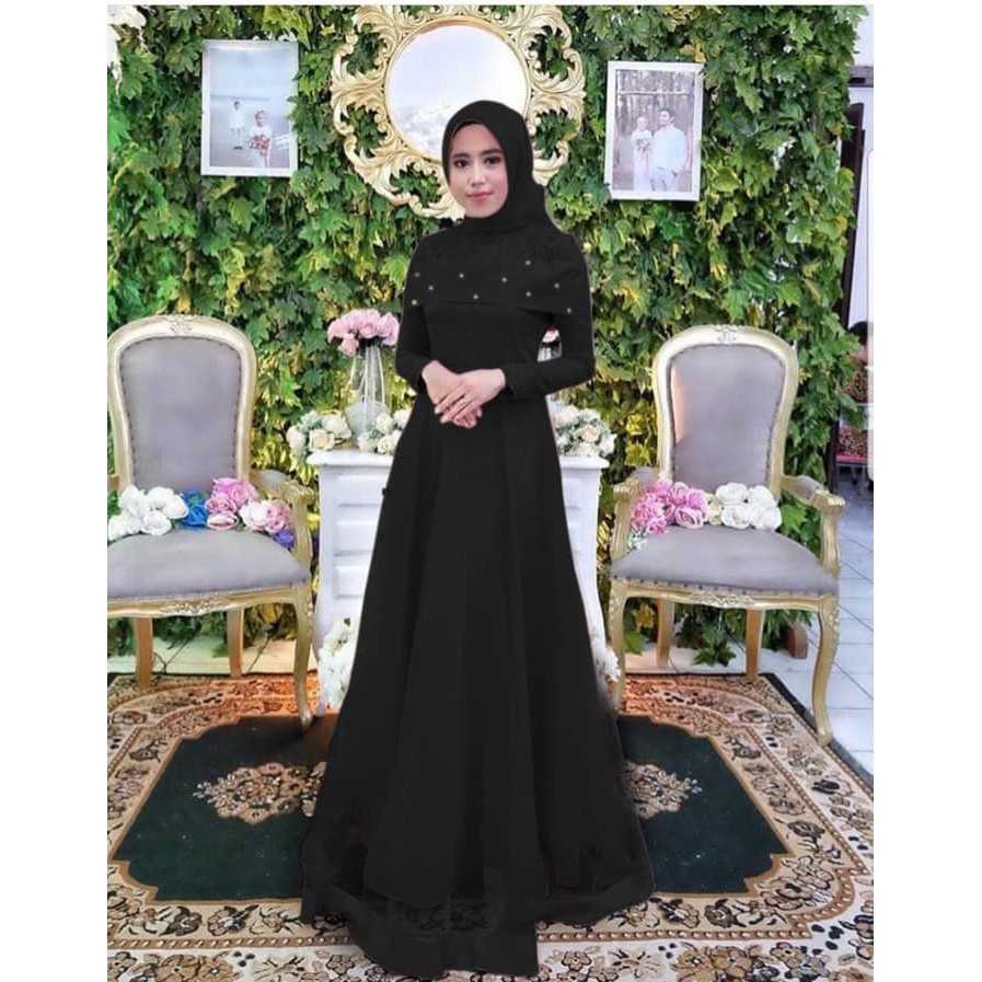 Jual Isabella Tile maxi TULLE HITAM PUTIH, PINK 3 WARNA | Shopee Indonesia
