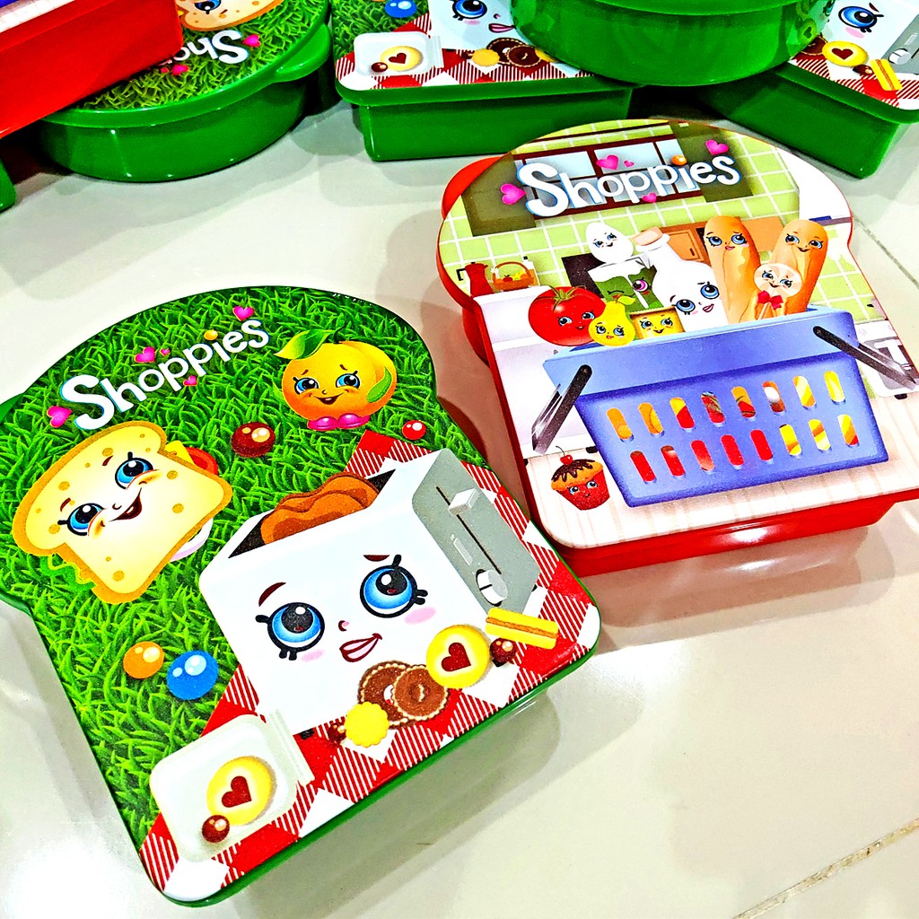 Jual TEPAK MAKAN / TEMPAT MAKAN BENTUK ROTI UKURAN BESAR KARAKTER LUCU ...