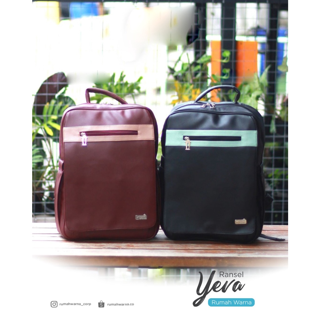 Jual Ransel TERBARU Rumah Warna Yeva | Shopee Indonesia