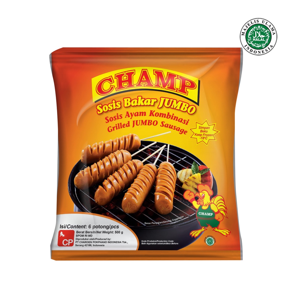 Jual Champ Sosis Jumbo Bakar Gr Brothermeatshop Shopee Indonesia