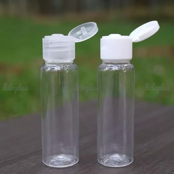 Jual Botol Fliptop Ml Putih Botol Plastik Pet Ml Shopee Indonesia