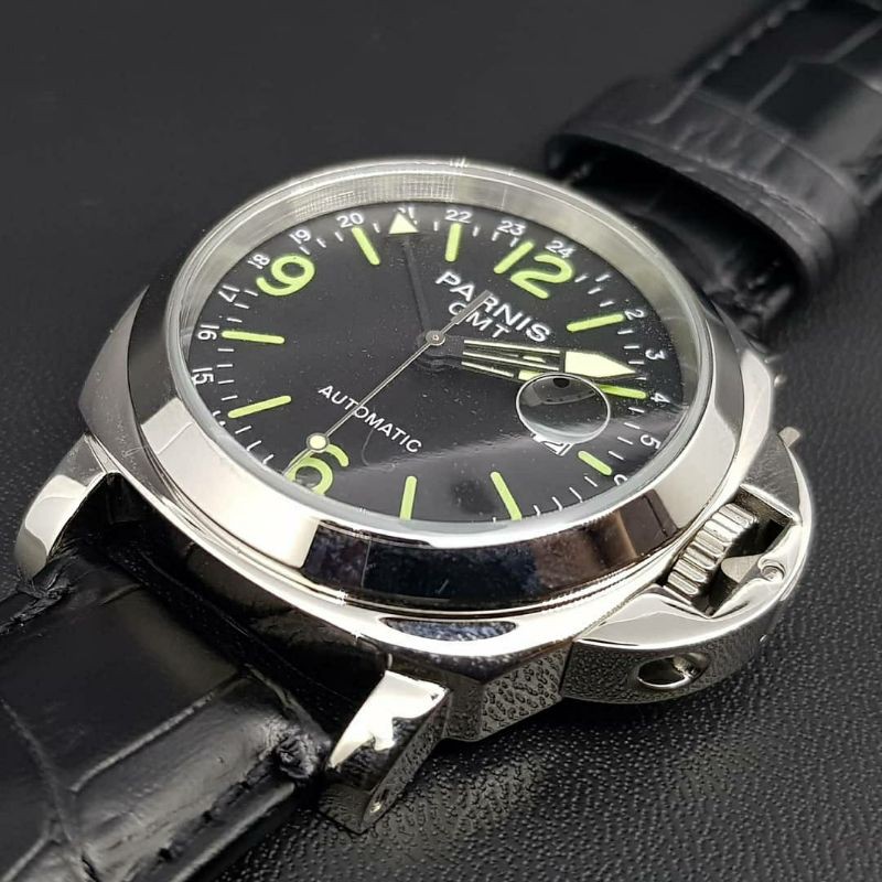 Jual jam tangan parnis gmt mirip pam 088 Shopee Indonesia