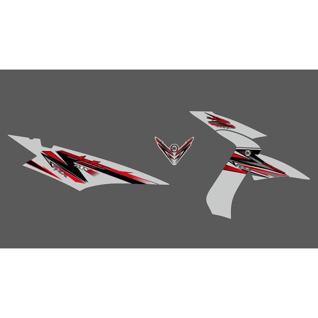 Jual STRIPING COSTUME MIO SOUL KARBU BAHAN TRANSPARAN | Shopee Indonesia