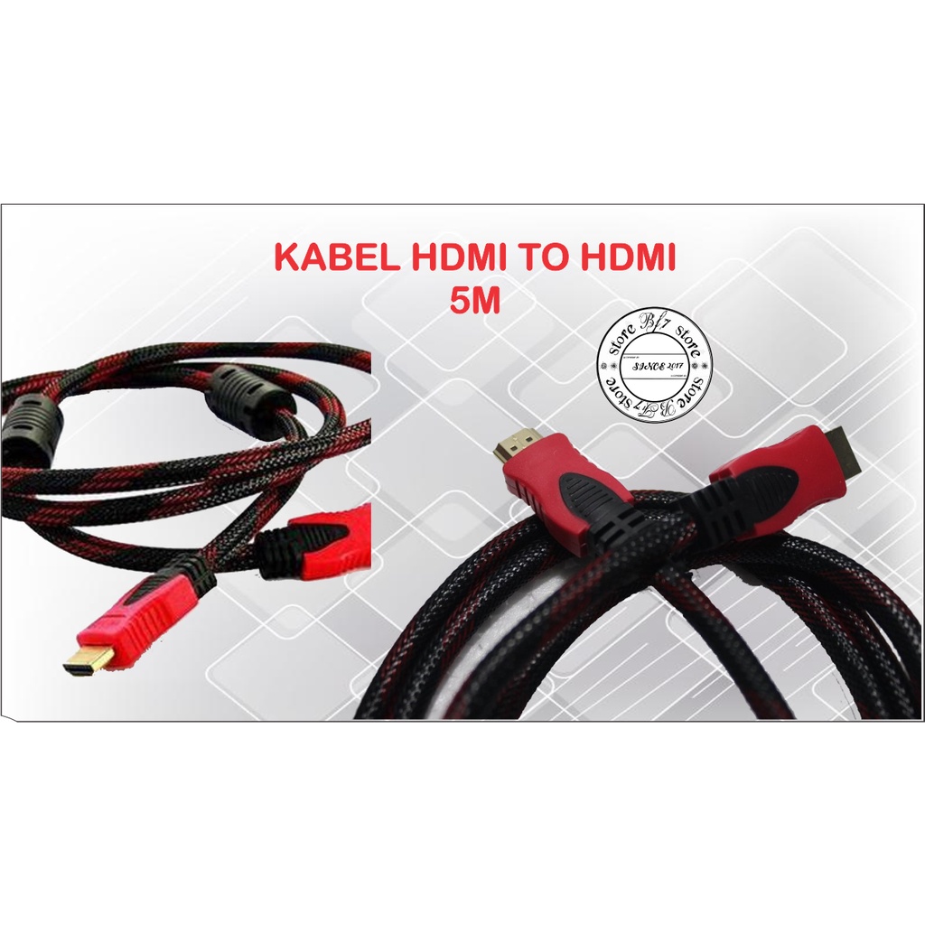 Jual Kabel Hdmi To Hdmi Jaring M Shopee Indonesia