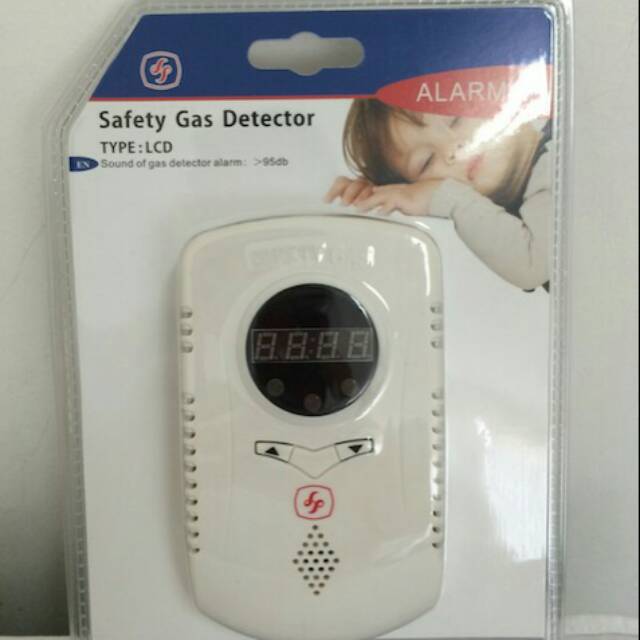 Jual SAFETY GAS DETECTOR ALARM LCD Shopee Indonesia
