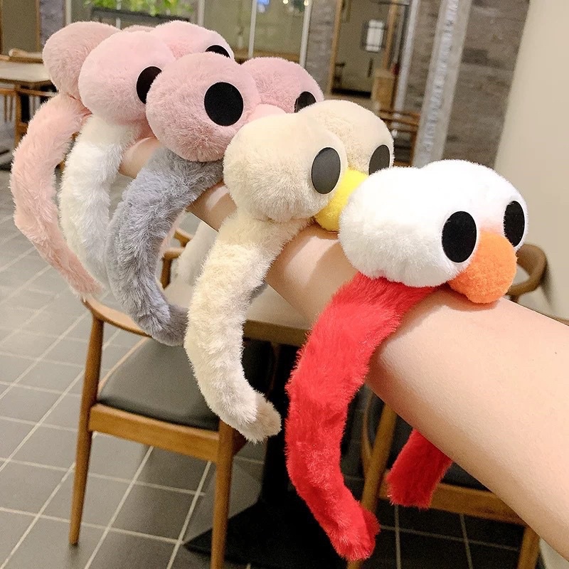 Jual ELMO - Bandana lucu / bandana cuci muka lucu (headband korea