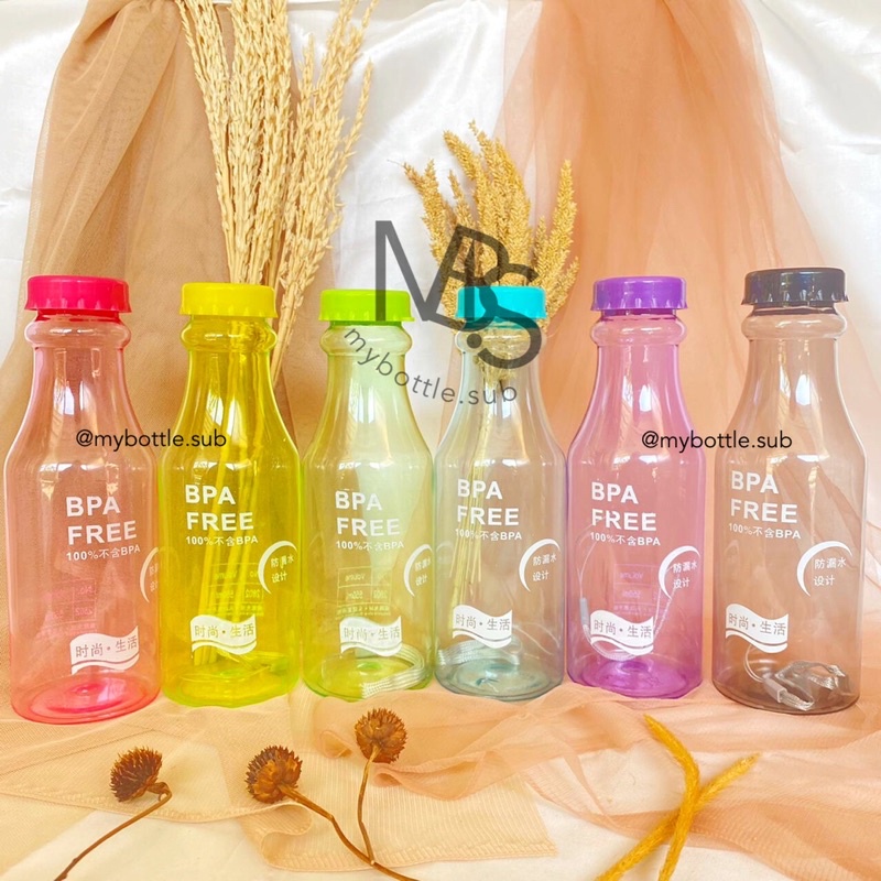 Jual My Bottle Botol Minum Unik Model Soda BPA Free Karet Tali Souvenir ...