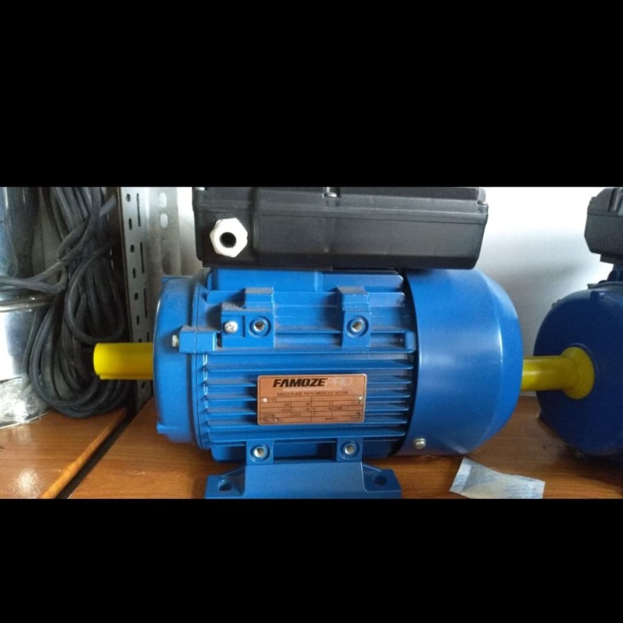 Jual Dinamo Elektro Motor 1,5 HP 1,5 PK 1 Phase 3000 RPM Famoze Pro ...