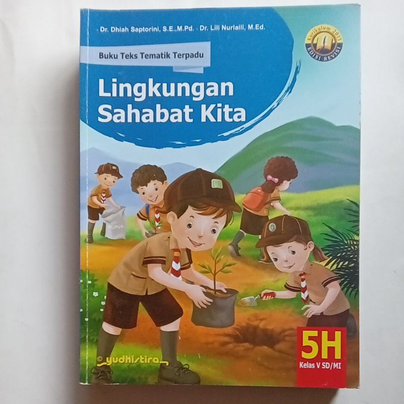 Jual Buku Teks Tematik Terpadu Untuk SD/MI Kelas 5 Tema 5A,5B,5C,5D,5E ...