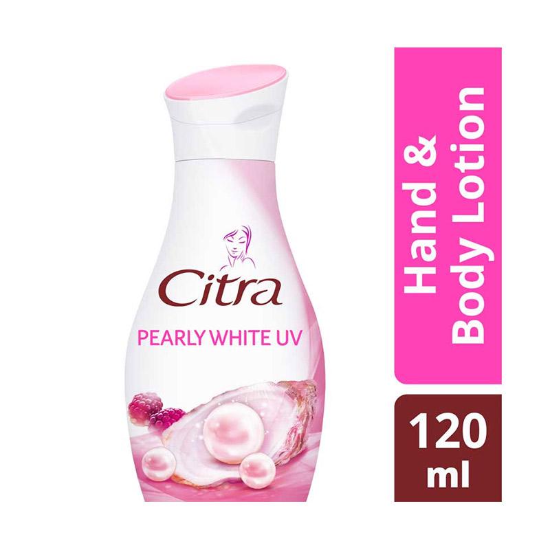 Jual CITRA Pearly White UV Hand Body Lotion [120 mL] Shopee Indonesia