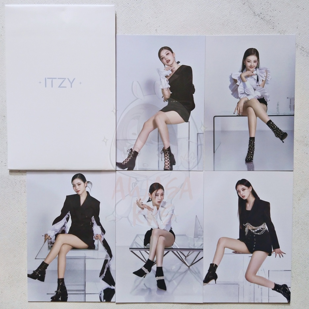 Jual (READY) ITZY - CHECKMATE POSTCARD SET | Shopee Indonesia