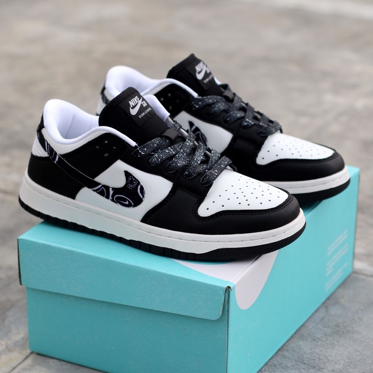 Jual SEPATU SB DUNK LOW PANDA BW LIS MOTIF BLACK | Shopee Indonesia