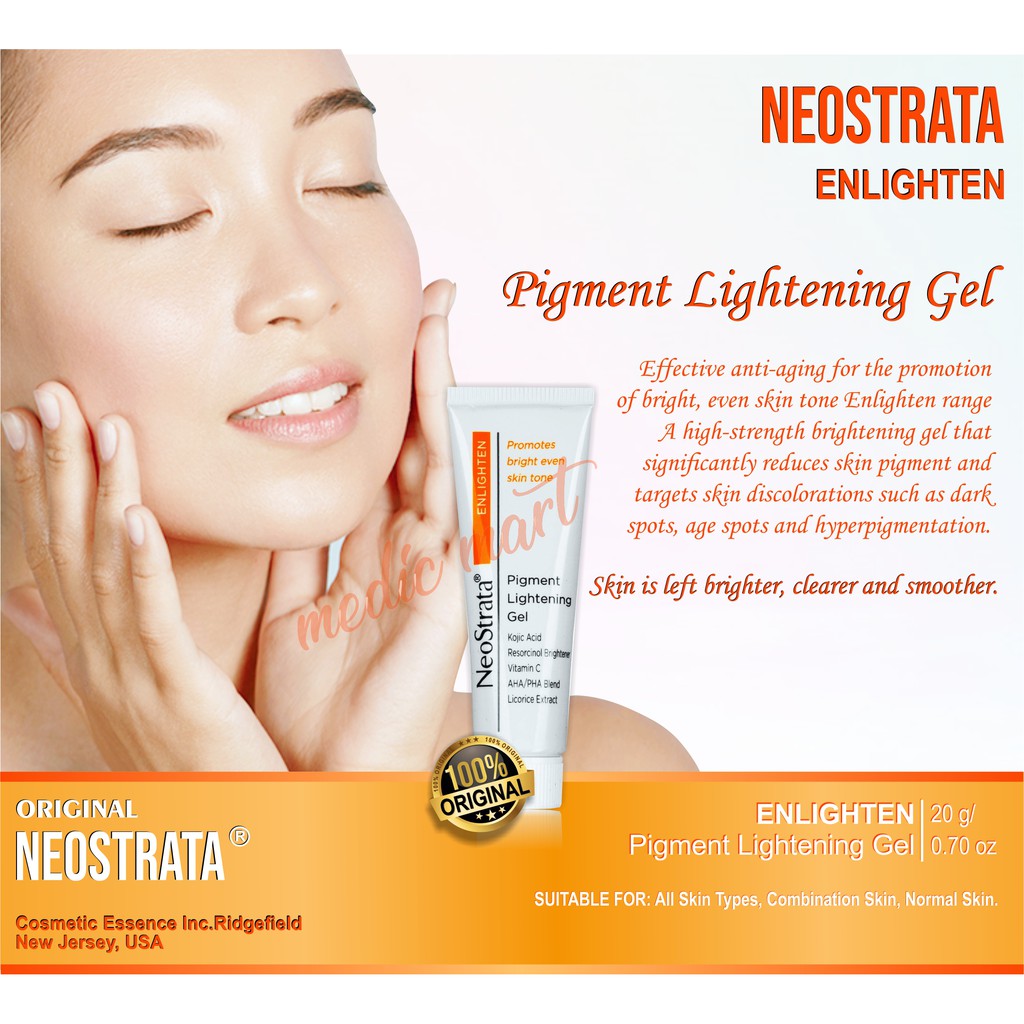 Jual NEOSTRATA Enlighten Pigment Lightening Gel 20g Shopee Indonesia
