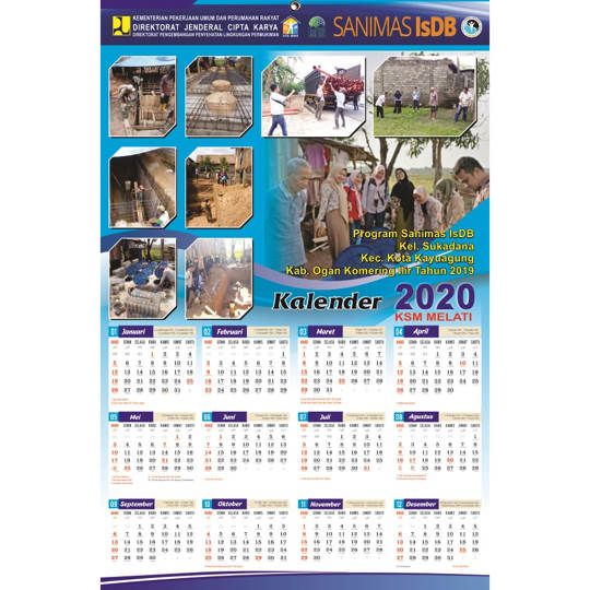 Jual KALENDER 2 LEMBARAN CUSTOM | Shopee Indonesia